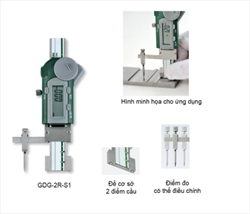 Thước đo sâu khe điện tử Niigata GDG-2R-S1